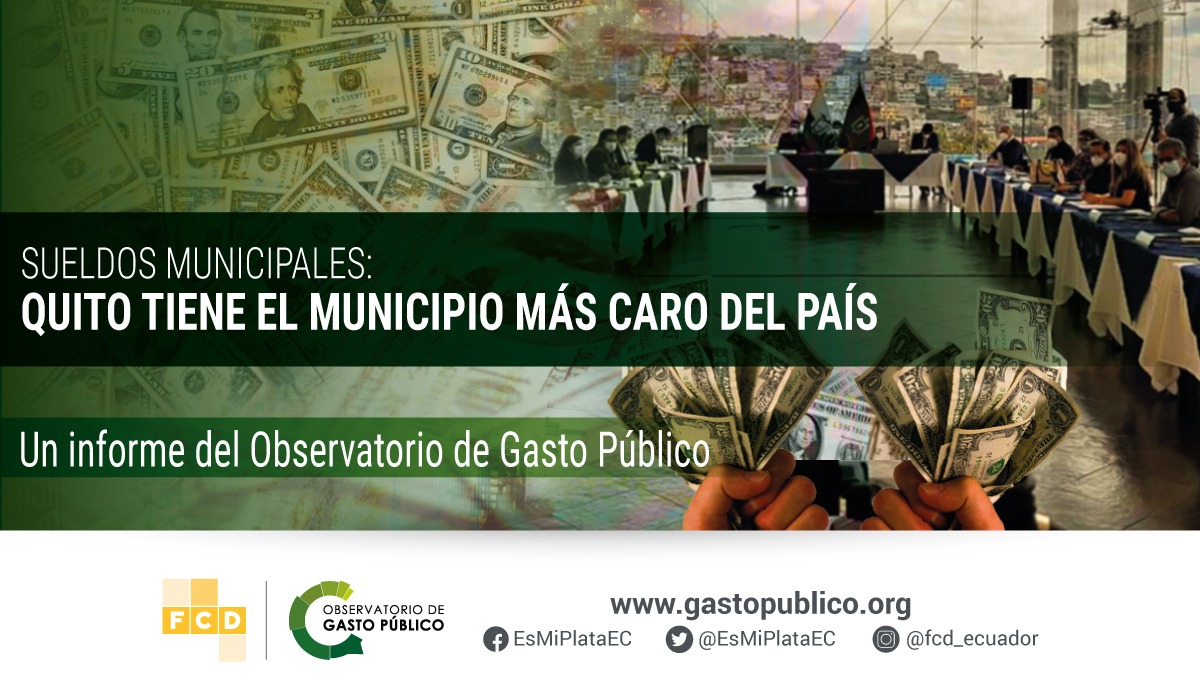 Sueldos municipales: Quito tiene el Municipio más caro del país